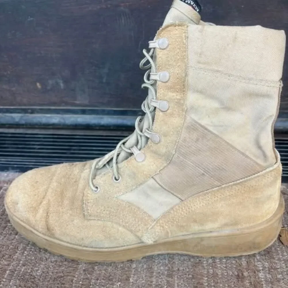 Altama Tan Suede Military Combat Boots Size 10.5 R